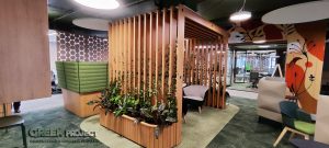 интериорно озеленяване – Банка ДСК бул. Стамболийски – 5