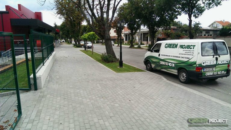 Озеленяване на Фреш маркет - Мрамор