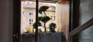 Озеленяване на тераса в ж.к. Яворов