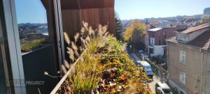 Озеленяване на тераса в ж.к. Яворов