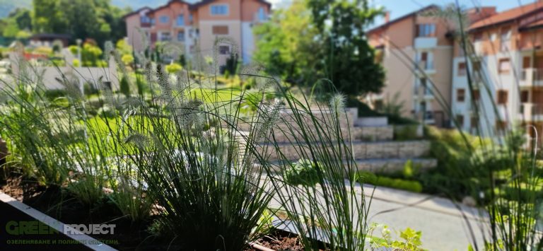 Озеленяване на тераса Еделвайс