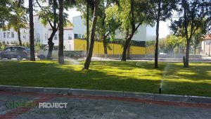 Поливна система на парка в Мрамор