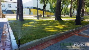 Поливна система на парка в Мрамор