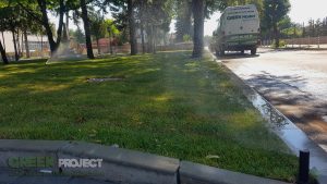 Поливна система на парка в Мрамор