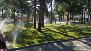 Поливна система на парка в Мрамор